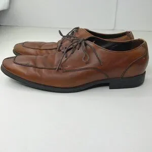 Cole Haan | Shoes | Cole Haan Mens Tan Leather Lace Up  display picture 2